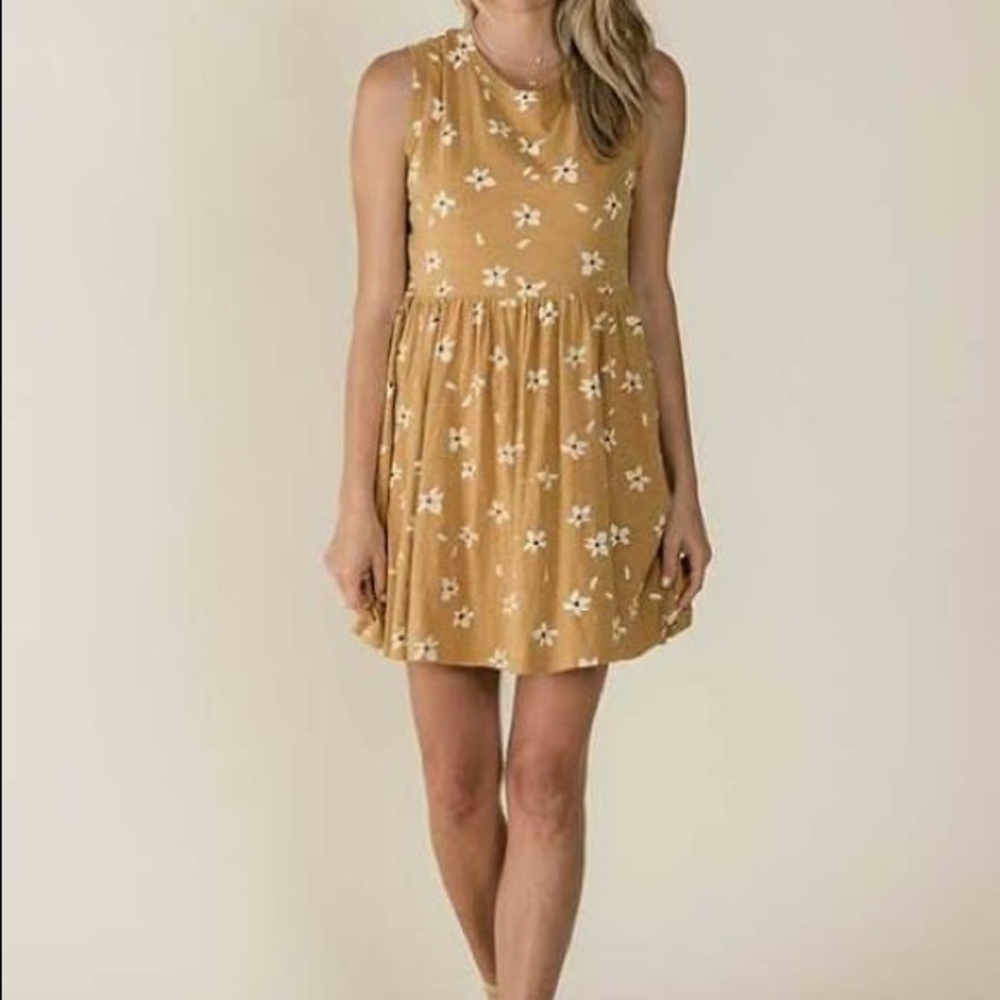 Rylee + Cru hibiscus dress